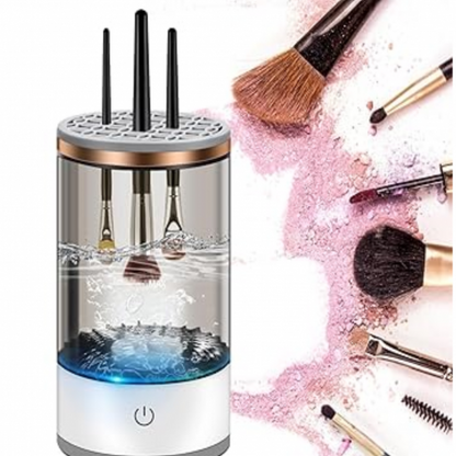 Maquina limpiadora de brochas de maquillajes